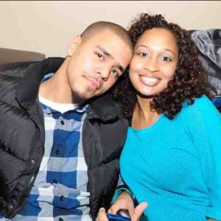 Melissa with her husband J. Cole.